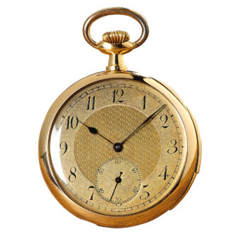 Swiss 18k gold minute repeating pocket watch Circa 1900