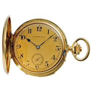 French five-minute repeating watch of high quality Circa 1920
