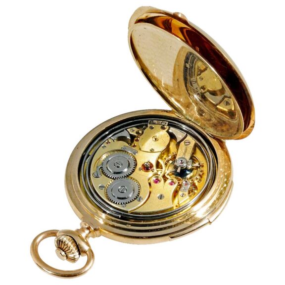 Russian heavy, gold minute repeating pocket watch Circa 1905 Russian heavy, gold minute repeating pocket watch Circa 1905