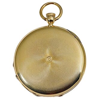Swiss watch with seconds mechanism "seconde morte" Circa 1843