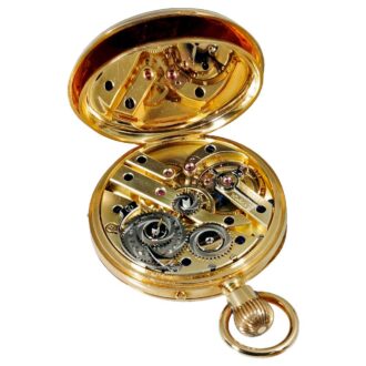 German pocket watch with unusual crown wind Circa 1875 German pocket watch with unusual crown wind Circa 1875