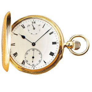 English watch with 30h power reserve indicator Circa 1915