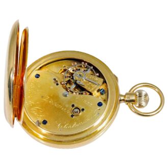 English watch with 30h power reserve indicator Circa 1915