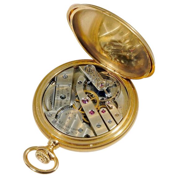 Swiss 18 carat gold pocket watch from Geneva Circa 1910 Swiss 18 carat gold pocket watch from Geneva Circa 1910