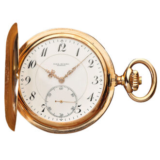 Swiss 14 carat pink gold lever chronometer watch Circa 1890