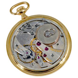 Swiss thin watch with minimized movement design Circa 1900