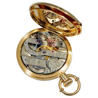 Danish heavy pocket watch with lever chronometer Circa 1870