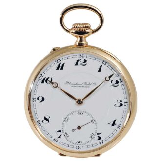 Swiss gold pocket watch in practically new condition Circa 1925