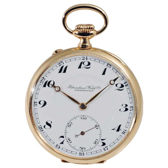 Swiss gold pocket watch in practically new condition Circa 1925