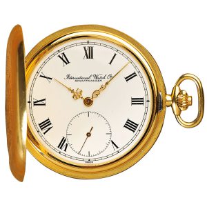Swiss 18k gold pocket watch from Schaffhausen Circa 1972
