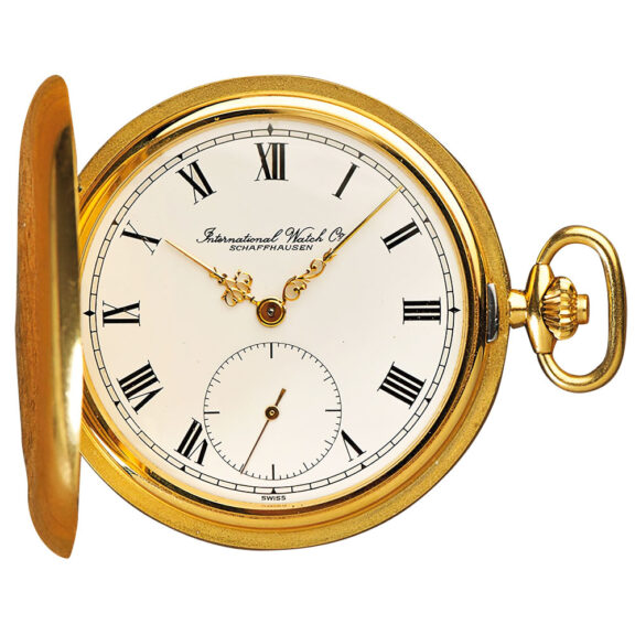 Swiss 18k gold pocket watch from Schaffhausen Circa 1972 Swiss 18k gold pocket watch from Schaffhausen Circa 1972