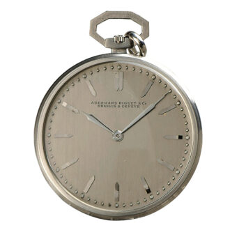 Swiss ultra-thin Art Deco platinum dress watch Circa 1929