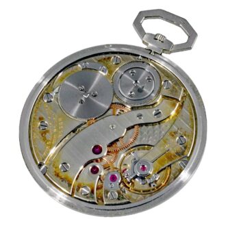 Swiss ultra-thin Art Deco platinum dress watch Circa 1929