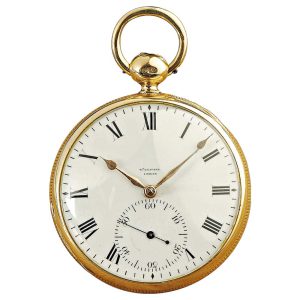 English chronometer with spring detent escapement Circa 1850