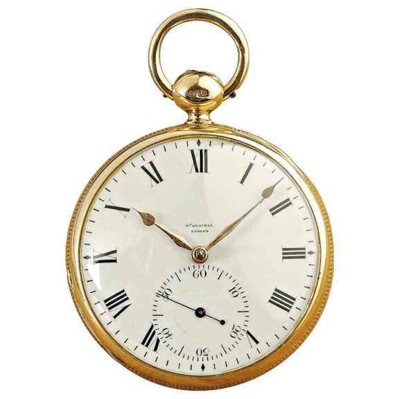 English chronometer with spring detent escapement Circa 1850