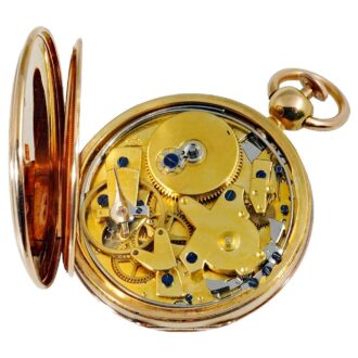 French small quarter repeating pocket watch Circa 1820