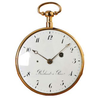 French rose gold quarter repeating pocket watch Circa 1800