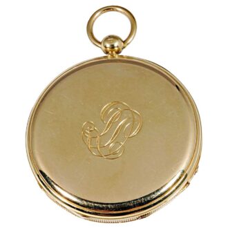 Swiss pocket watch with jumping centre seconds Circa 1840 Swiss pocket watch with jumping centre seconds Circa 1840