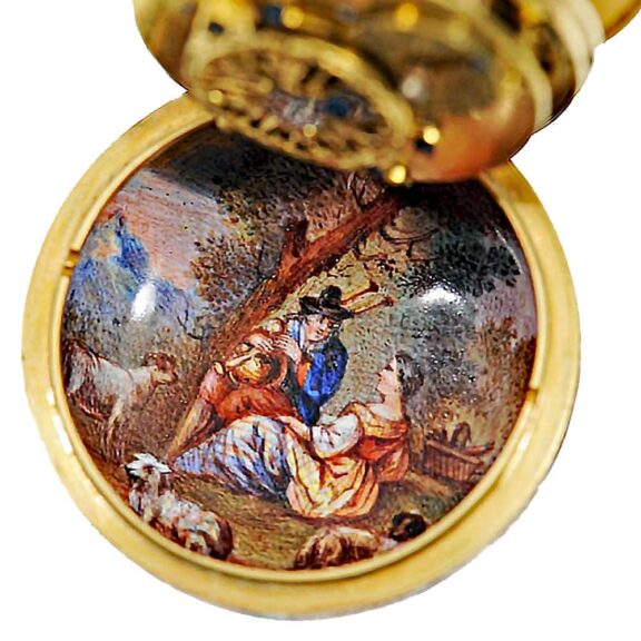 Austrian Renaissance style verge pocket watch Circa 1870 Austrian Renaissance style verge pocket watch Circa 1870