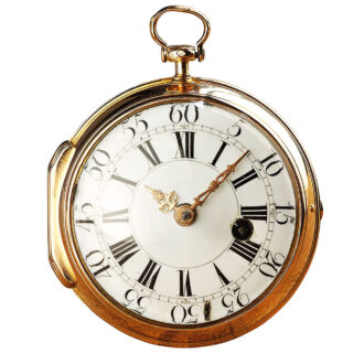 French verge pocket watch for the Irish market Circa 1740