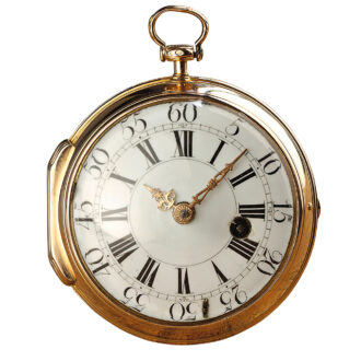 French verge pocket watch for the Irish market Circa 1740