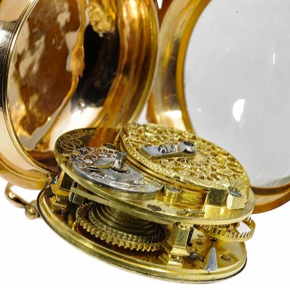 French verge pocket watch for the Irish market Circa 1740 French verge pocket watch for the Irish market Circa 1740