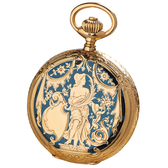 German 14 Carat rose gold Glashütte pocket watch Circa 1900