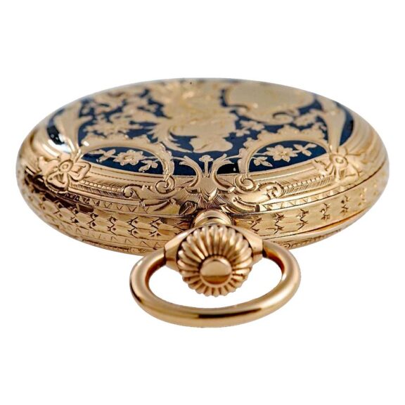 German 14k rose gold Glashütte pocket watch Circa 1900 German 14k rose gold Glashütte pocket watch Circa 1900