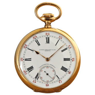 Swiss gold "Chronometro Gondolo" pocket watch Circa 1907 Swiss gold "Chronometro Gondolo" pocket watch Circa 1907