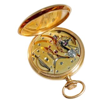 Swiss gold "Chronometro Gondolo" pocket watch Circa 1907 Swiss gold "Chronometro Gondolo" pocket watch Circa 1907