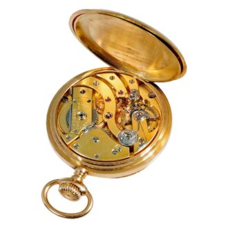 Swiss gold "Chronometro Gondolo" pocket watch Circa 1905