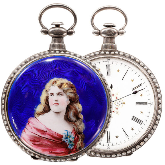 Swiss watch with centre seconds for Chinese Market Circa 1880