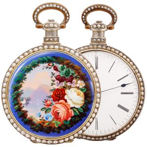 Silver-gilt lever pocket watch made for Chinese market Circa 1870
