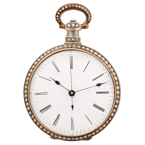 Silver-gilt lever pocket watch made for Chinese market Circa 1870 Silver-gilt lever pocket watch made for Chinese market Circa 1870