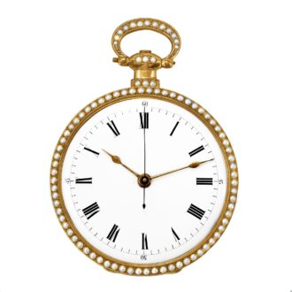 English silver-gilt lever watch made for Chinese market Circa 1870