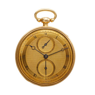 French repeating pocket watch with date indicators Circa 1805
