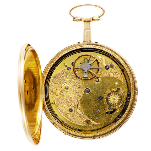 Swiss musical quarter repeating pocket watch Circa 1811-1815 Swiss musical quarter repeating pocket watch Circa 1811-1815
