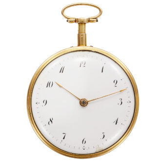 Swiss musical quarter repeating pocket watch Circa 1811-1815
