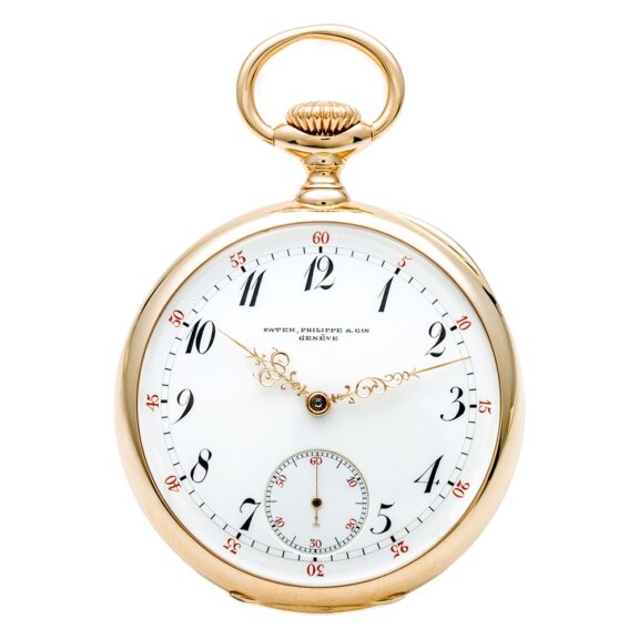 Fine Swiss 18k gold Patek Philippe pocket watch Circa 1900