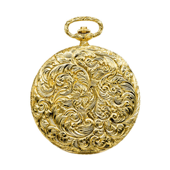 Swiss double-sided watch with high relief decoration Circa 1979 Swiss double-sided watch with high relief decoration Circa 1979