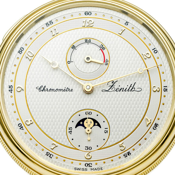 Large Swiss gold chronometer pocket watch Circa 2000 Large Swiss gold chronometer pocket watch Circa 2000