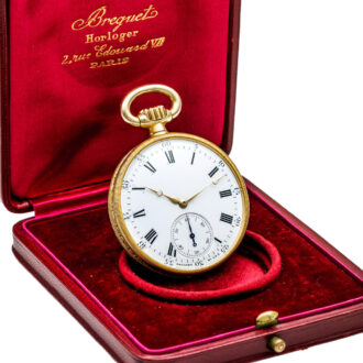 Swiss gold chronometer with spring detent escapement Circa 1860 Swiss gold chronometer with spring detent escapement Circa 1860