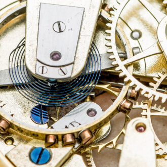 Swiss gold chronometer with spring detent escapement Circa 1860 Swiss gold chronometer with spring detent escapement Circa 1860
