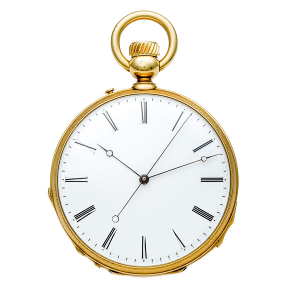 Swiss repeater with independent dead centre seconds Circa 1870