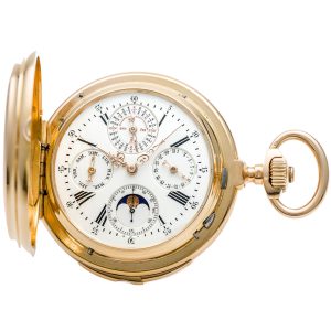 Repeating astronomical watch with perpetual calendar Circa 1890