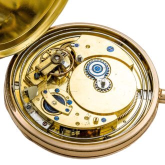 Swiss quarter repeater with eight-day movement Circa 1810