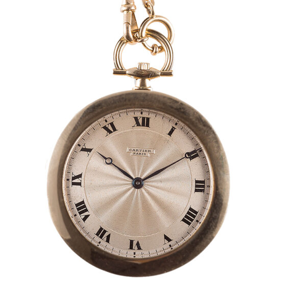 Very flat French open faced lever pocket watch Circa 1930
