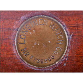 Rare Swiss aluminium centre seconds siderograph Circa 1943