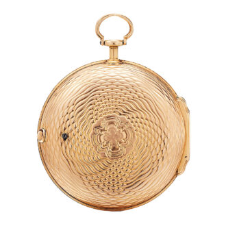 English gold Canch Rococo pocket watch Circa 1750-1760