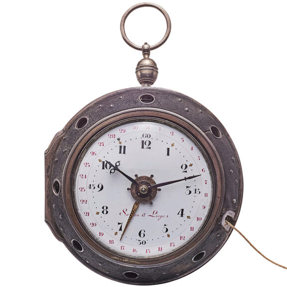 Belgian quarter striking and repeating coach watch Circa 1750 Belgian quarter striking and repeating coach watch Circa 1750
